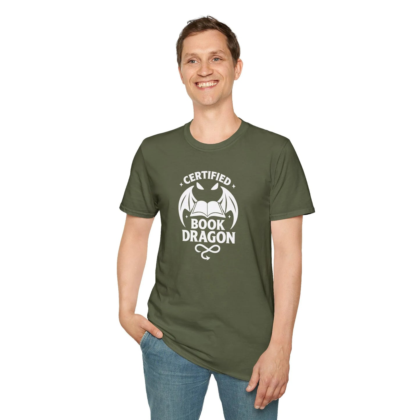 Certified Book Dragon T-Shirt