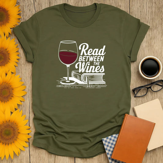 Read Between the Wines T-Shirt